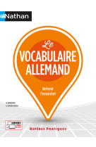 Le vocabulaire allemand (Repères pratiques N°62) 2023 - Tome 62