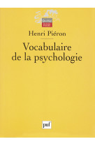 Vocabulaire de la psychologie