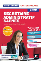 Réussite Concours - Secrétaire administratif, SAENES - Catégorie B - 2022 - Préparation complète