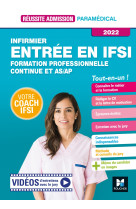 Réussite Admission - Infirmier - Entrée en IFSI - Formation professionnelle continue + AS/AP 2022