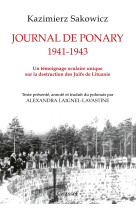 Journal de Ponary 1941-1943