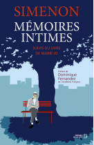 Mémoires intimes - Suivis du livre de Marie-Jo