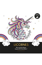 Licornes - Happy coloriage