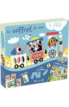 Le coffret de mes 4 ans - Coffret avec 40 cartes de cherche-et-trouve, 18 cartes de méli-mélo et 28