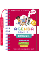 Agenda familial Mémoniak 2021-2022