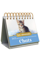 Almaniak 365 pensées pour les amoureux des chats - calendrier 1 page par jour