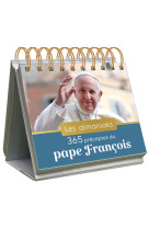 Almaniak 365 préceptes du pape François - calendrier 1 page par jour