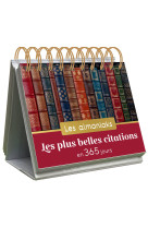 Almaniak Les plus belles citations en 365 jours - calendrier 1 page par jour