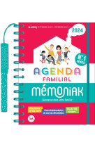 Agenda familial Mémoniak, sept. 2023 - déc. 2024