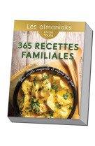 Almaniak 365 recettes familiales - Calendrier, une recette par jour