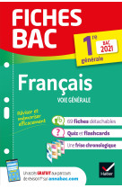 Fiches bac Français 1re générale Bac 2021