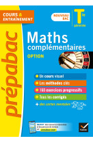 Prépabac Maths complémentaires (option) Tle générale - Bac 2023