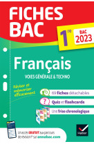 Fiches bac Français 1re générale & techno Bac 2023