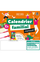 Calendrier familial mensuel 2021-2022