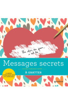 Livre à gratter- Messages secrets