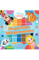 Disney Baby - Ma pochette 400 gommettes (Fond bleu)