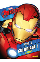 Marvel Avengers - Vive le coloriage ! (Personnage Iron Man) - + Stickers