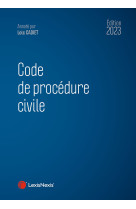 Code de procédure civile 2023