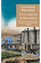 Il n'y a pas eu de Révolution