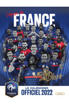 Le calendrier officiel 2022 de l'équipe de France