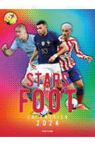 Calendrier mural stars du foot 2024