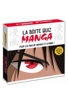 La boîte quiz Manga