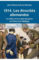 1914 Les atrocités allemandes