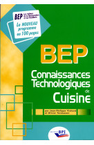 BEP Connaissances techno cuisine Vichard