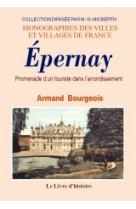 Epernay - promenade d'un touriste dans l'arrondissement