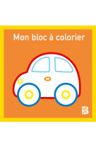 Mini bloc à colorier (voiture) #1