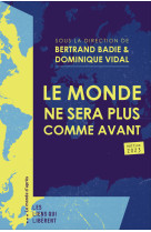 Le monde ne sera plus comme avant