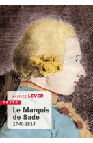 Le marquis de Sade