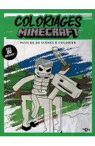 Coloriages Minecraft - Plus de 30 scènes à colorier, avec 80 stickers !