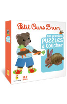 Jeu Petit Ours Brun - Mes premiers puzzles à toucher