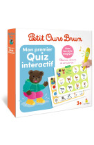 Mon premier Quiz interactif Petit Ours Brun