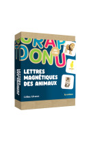 Coffret Lettres magnétiques animaux Céline Alvarez