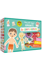 MON PETIT COFFRET AIMANTÉ - LE CORPS HUMAIN