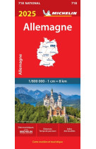 Carte Nationale Allemagne 2025