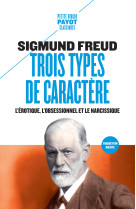 Trois types de caractère