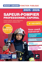 Réussite Concours Sapeur-pompier professionnel/caporal - 2025-2026 - Préparation complète