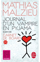 Journal d'un vampire en pyjama + Carnet de board