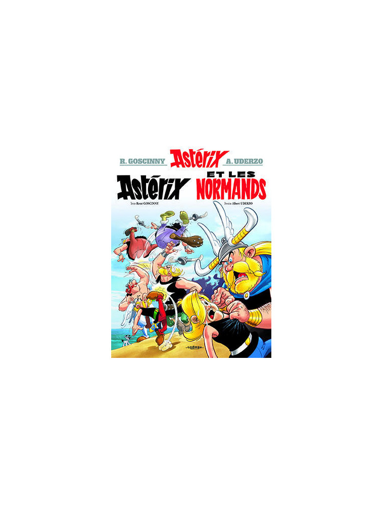 ASTERIX - T09 - ASTERIX - ASTERIX ET LES NORMANDS - N 9 - GOSCINNY/UDERZO - HACHETTE