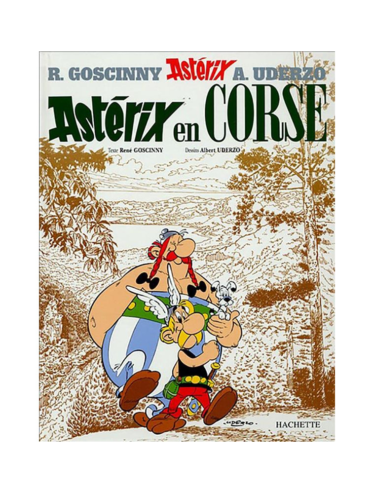 ASTERIX - T20 - ASTERIX - ASTERIX EN CORSE - N 20 - GOSCINNY/UDERZO - HACHETTE