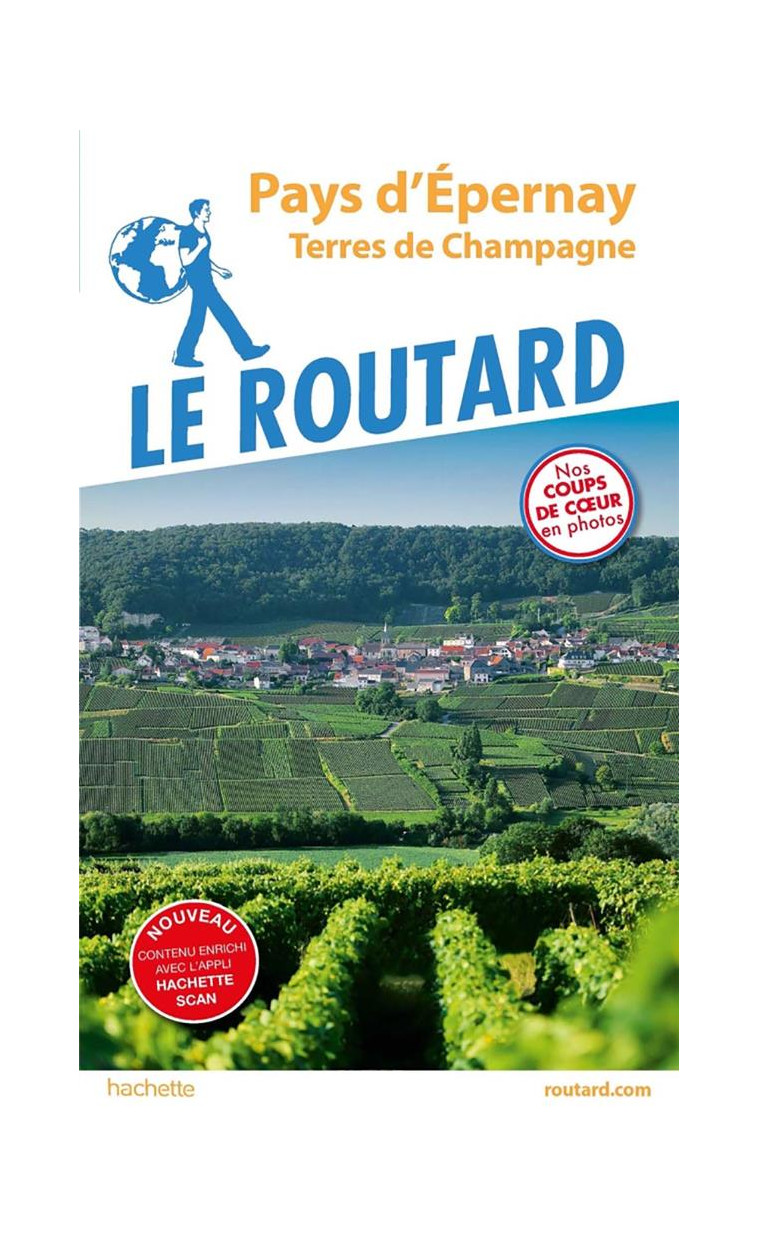 GUIDE DU ROUTARD PAYS D'EPERNAY - TERRES DE CHAMPAGNE - COLLECTF - HACHETTE