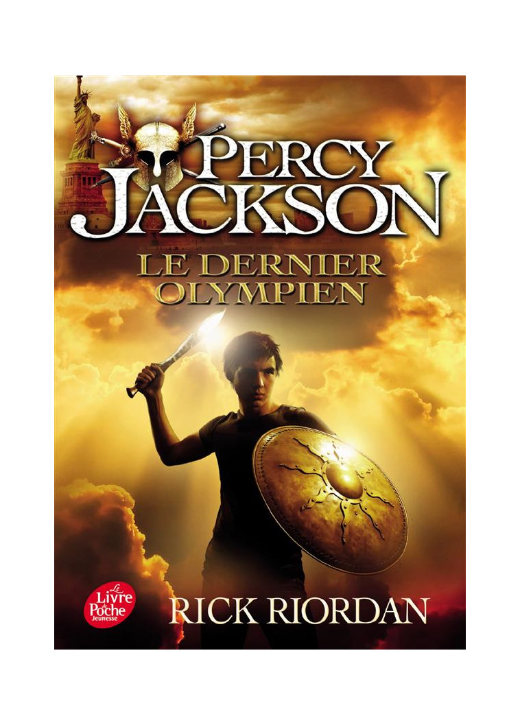 PERCY JACKSON - TOME 5 - LE DERNIER OLYMPIEN - RIORDAN RICK - Le Livre de poche jeunesse