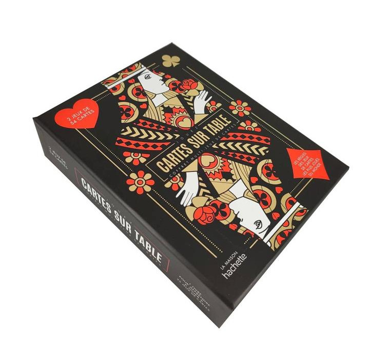 COFFRET CARTES SUR TABLE - COFFRET MULTI-JEUX DE CARTES - XXX - NC