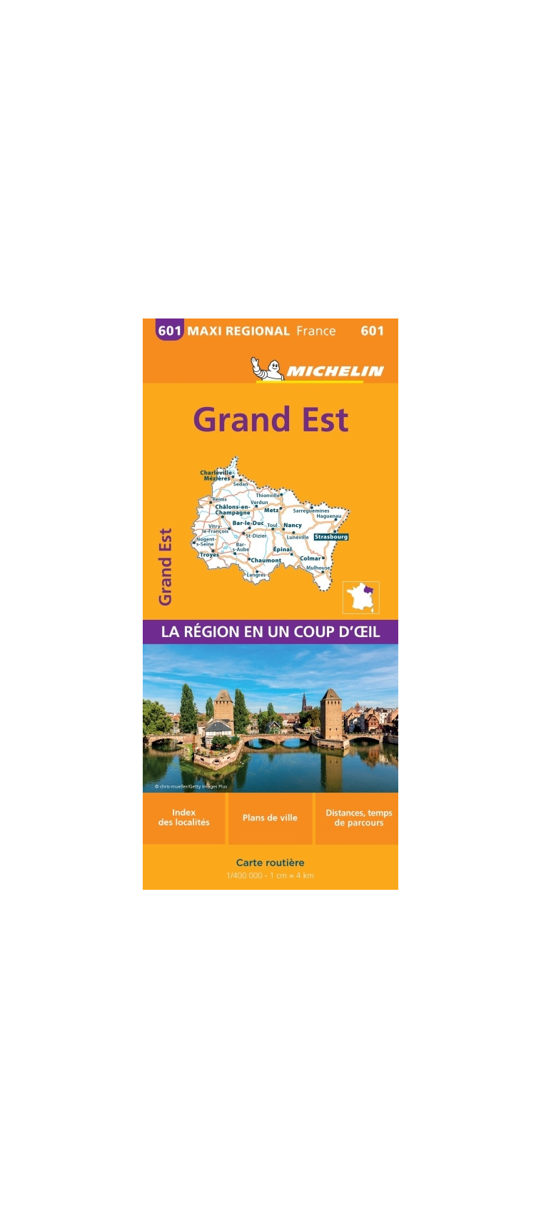 Carte Régionale Maxi - Grand-Est - XXX - MICHELIN