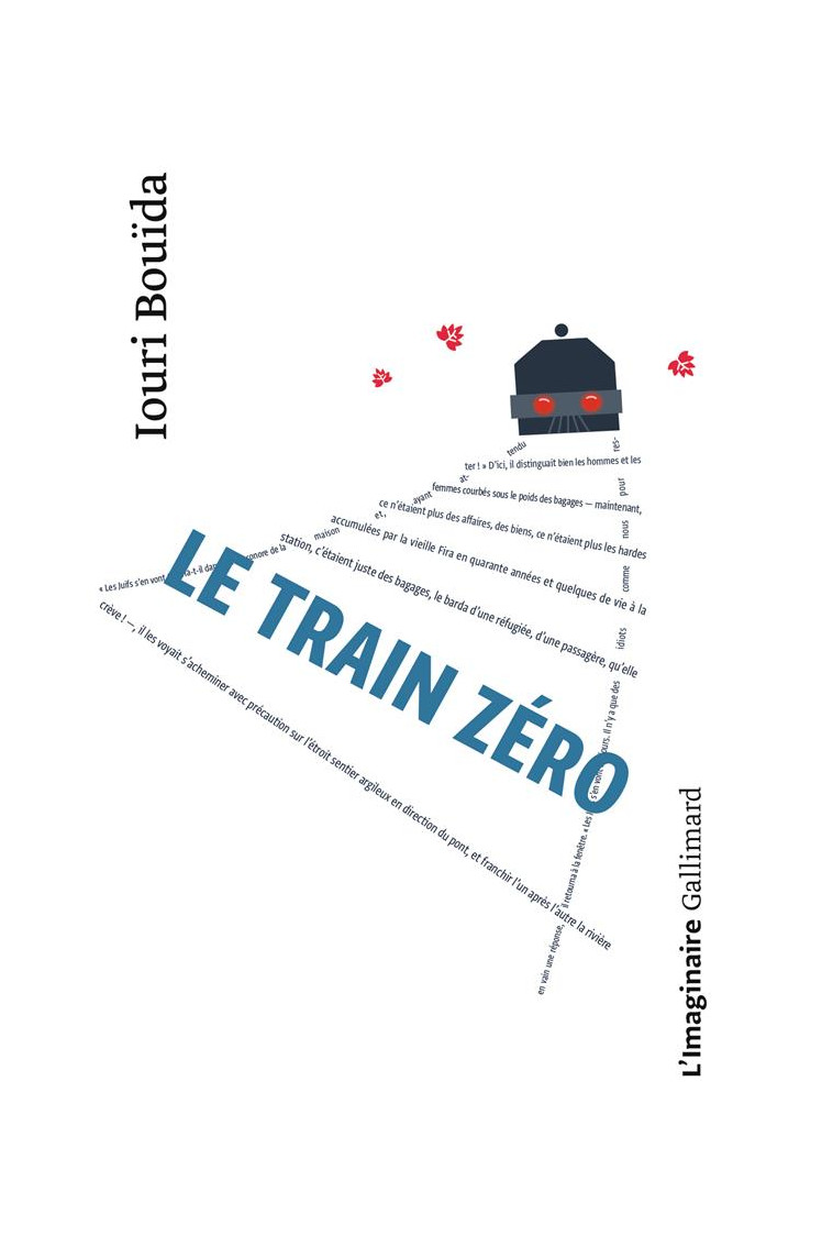 LE TRAIN ZERO - BOUIDA IOURI - GALLIMARD