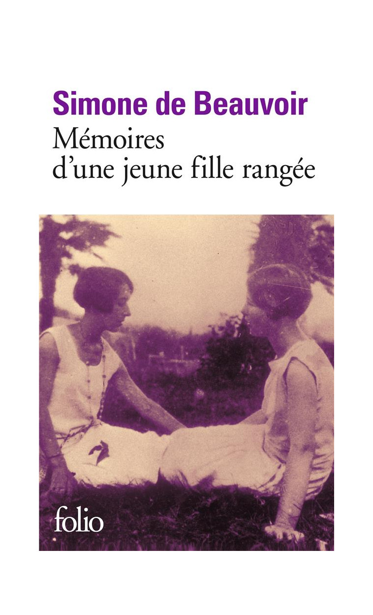 MEMOIRES D'UNE JEUNE FILLE RANGEE - BEAUVOIR SIMONE DE - GALLIMARD