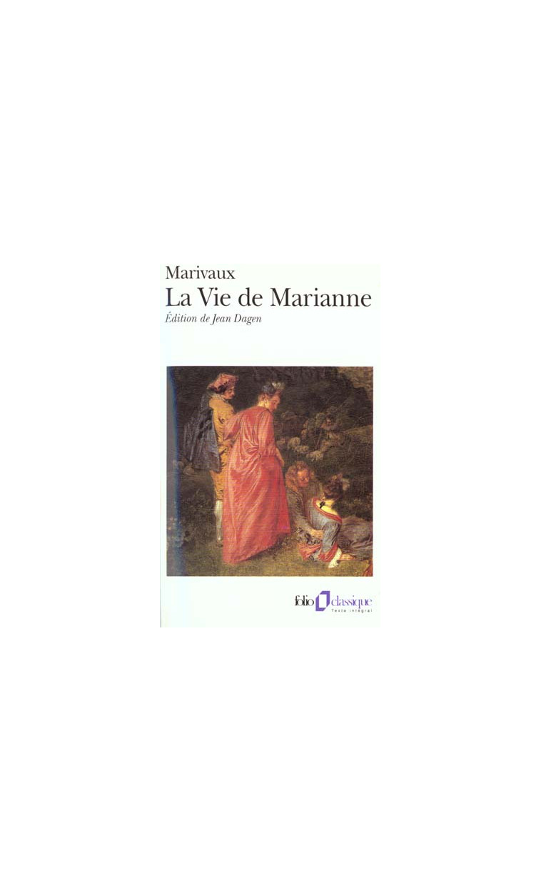 LA VIE DE MARIANNE - MARIVAUX - GALLIMARD